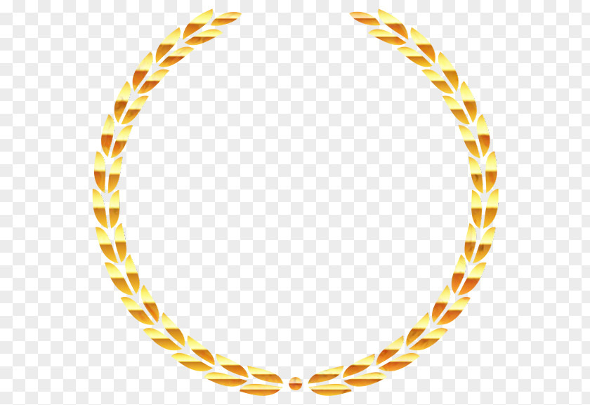 Vector Graphics Gold Laurel Wreath Clip Art PNG