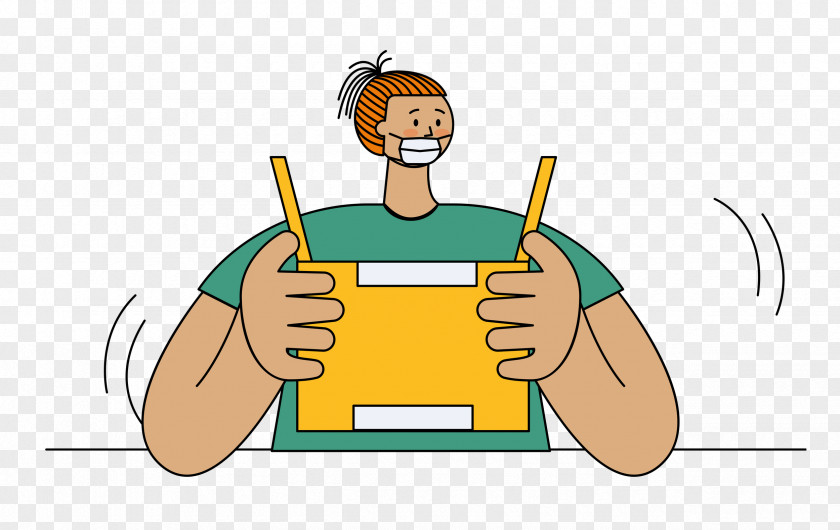 Cartoon Meter Human Yellow Joint PNG