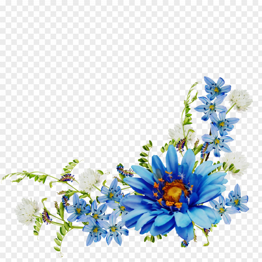 Clip Art Floral Design Flower Blue PNG