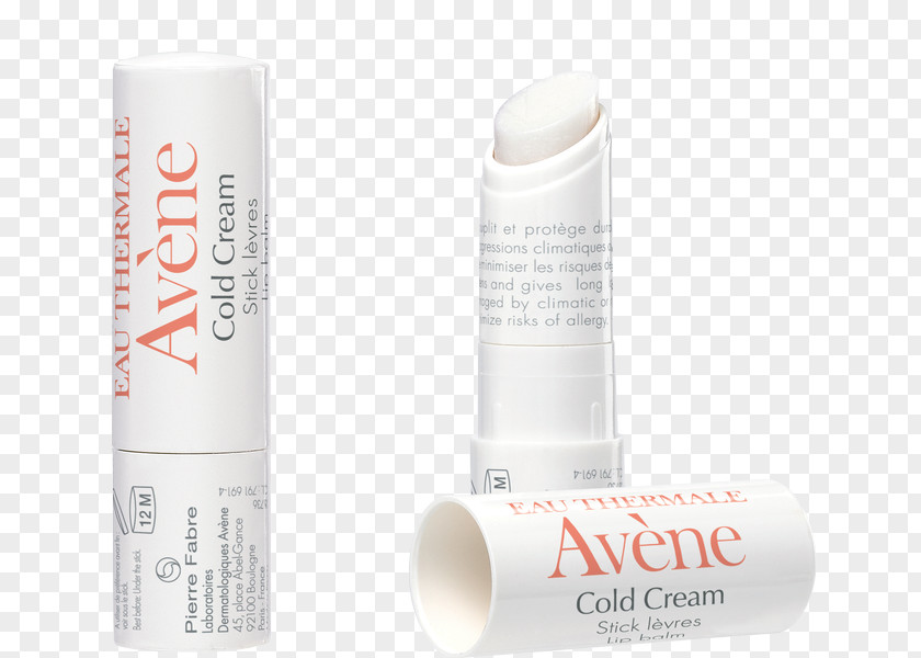 Lipstick Lip Balm Avène Cold Cream PNG