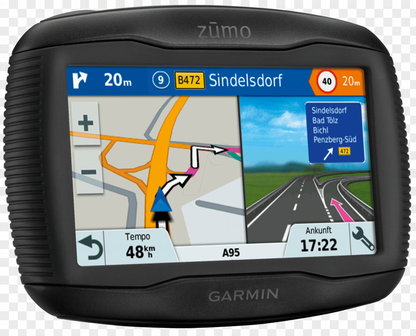 Motorcycle GPS Navigation Systems Garmin Zumo 345 Lm Western Eu Ltd. PNG