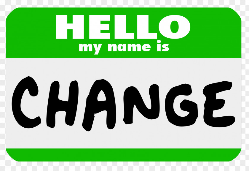 Name Tag Change Royalty-free PNG
