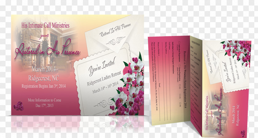 Perfume Brand Brochure PNG