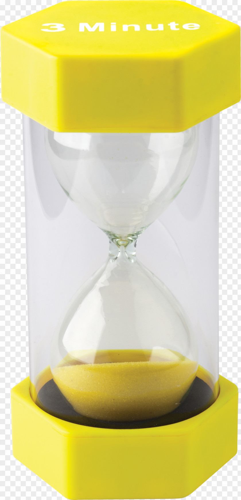 Hourglass Yellow Sand Timer PNG