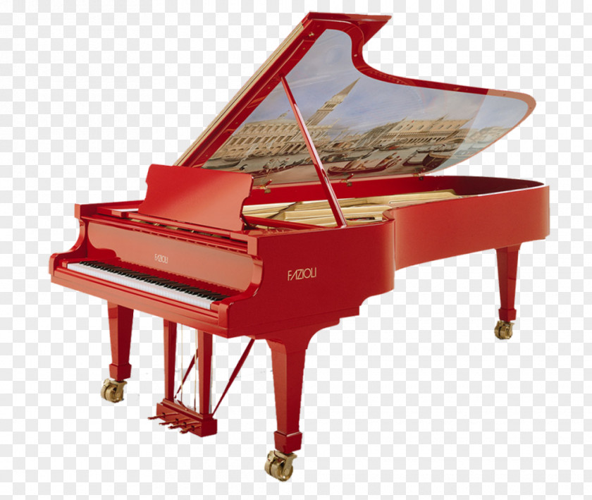 Piano Fazioli Grand Pianist String PNG