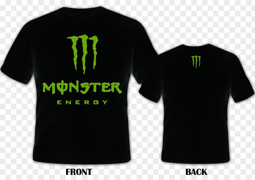 T-shirt Monster Energy Drink Orange Juice PNG