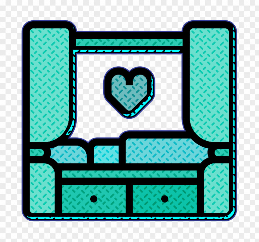 Wedding Icon Bed PNG