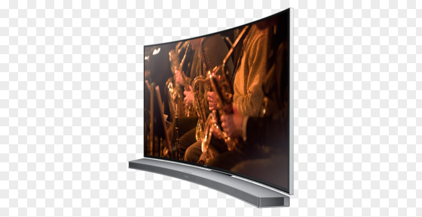 Analisis Soundbar Samsung HW-H7501 LCD Television Curved Screen PNG