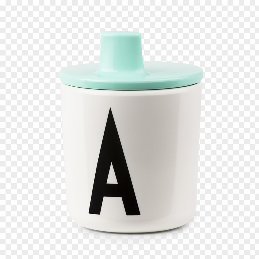 Cup Lid Letter Child PNG