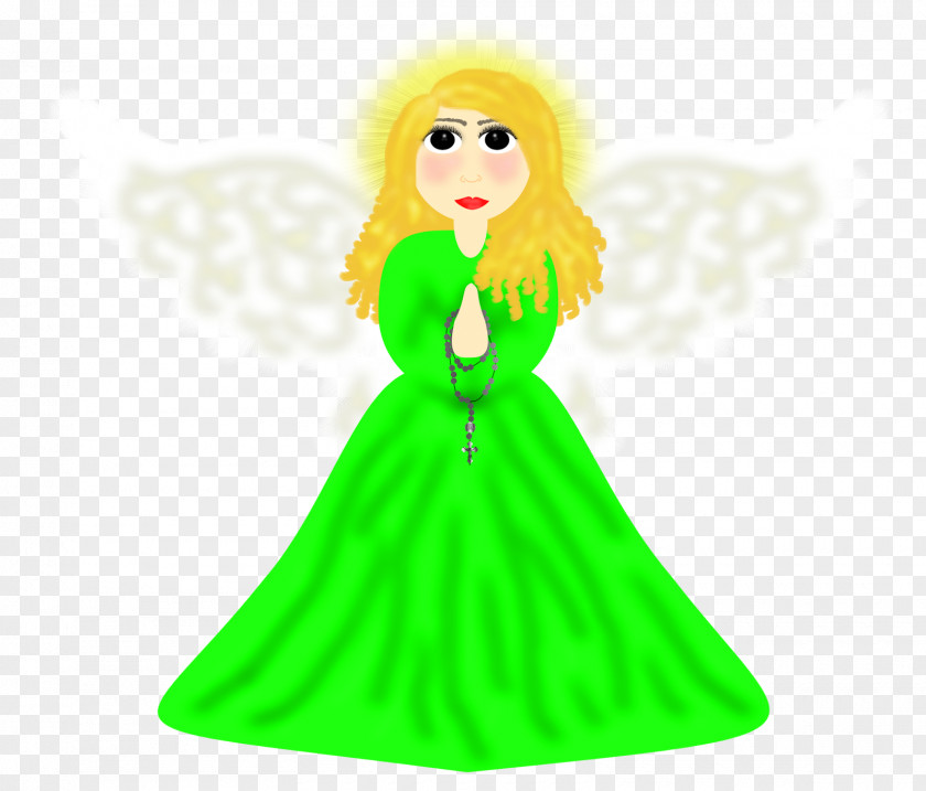 Fairy Cartoon Christmas Ornament Doll PNG