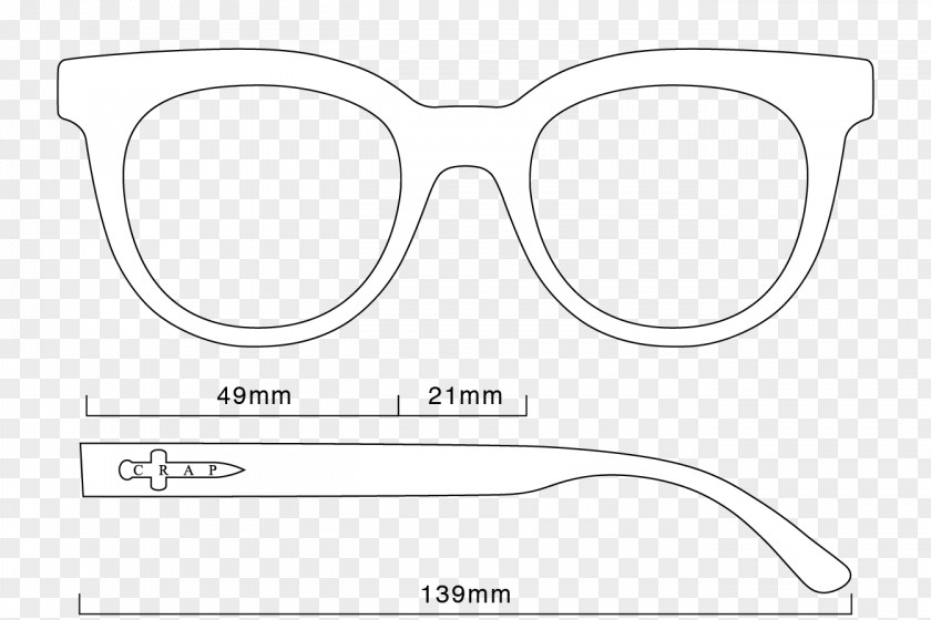 Glasses Sunglasses Goggles White PNG