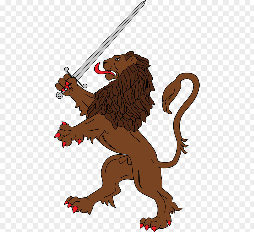 Lion Coat Of Arms Heraldry Spain PNG
