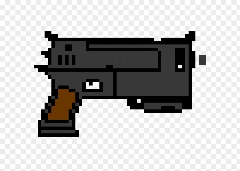 Pixel Gun Art Digital PNG