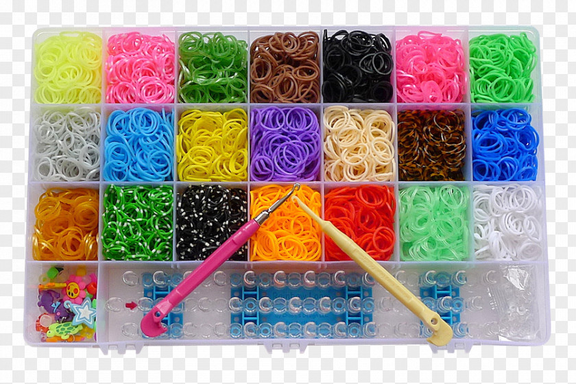 Through The Looking-glass. French Braid Hair Rainbow Loom Rękodzieło PNG