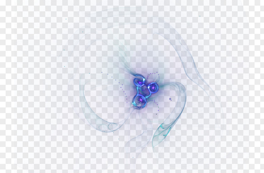 Blue Fade Light Effect Element Close-up Organism Ear PNG