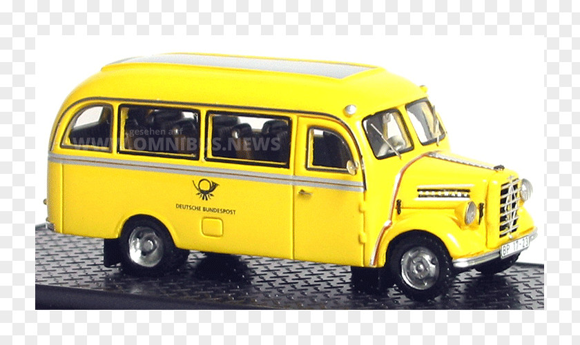 Bus Compact Van Model Car Borgward PNG