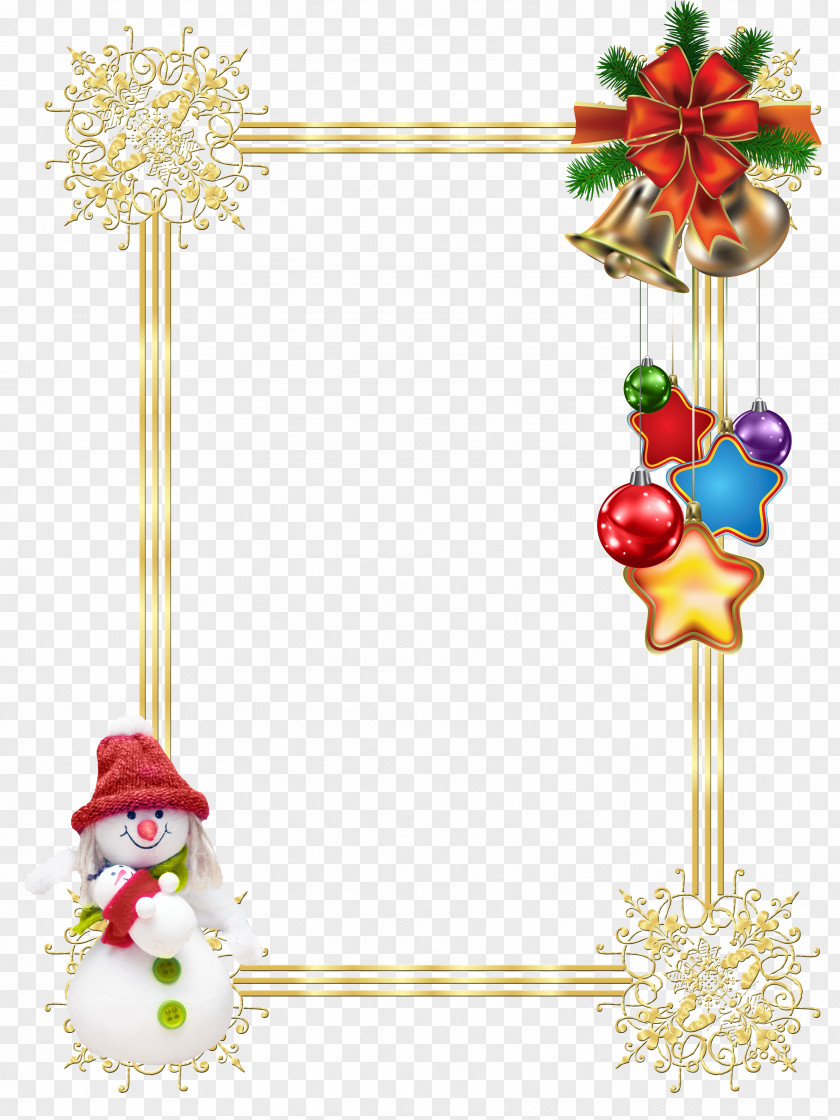 Christmas Invitation Picture Frames Photography Clip Art PNG