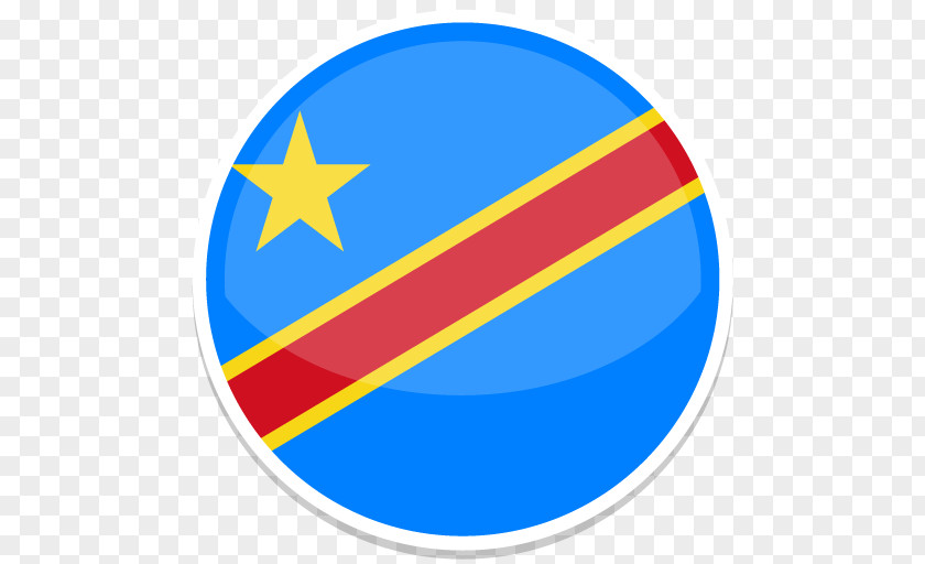 Congo Kinshasa Blue Area Symbol Clip Art PNG