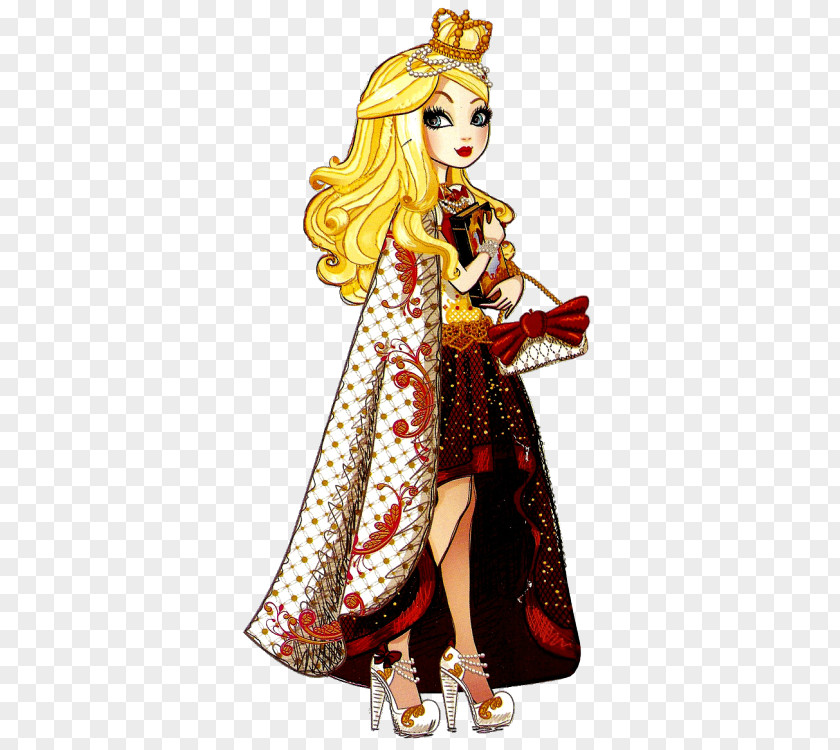 Ever After Evil Queen Snow White High Legacy Day Apple Doll PNG