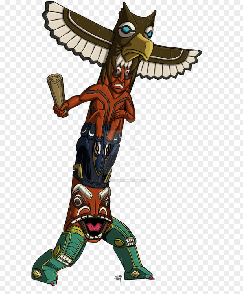 Halfling Rogue Totem Pole Art Totemism PNG