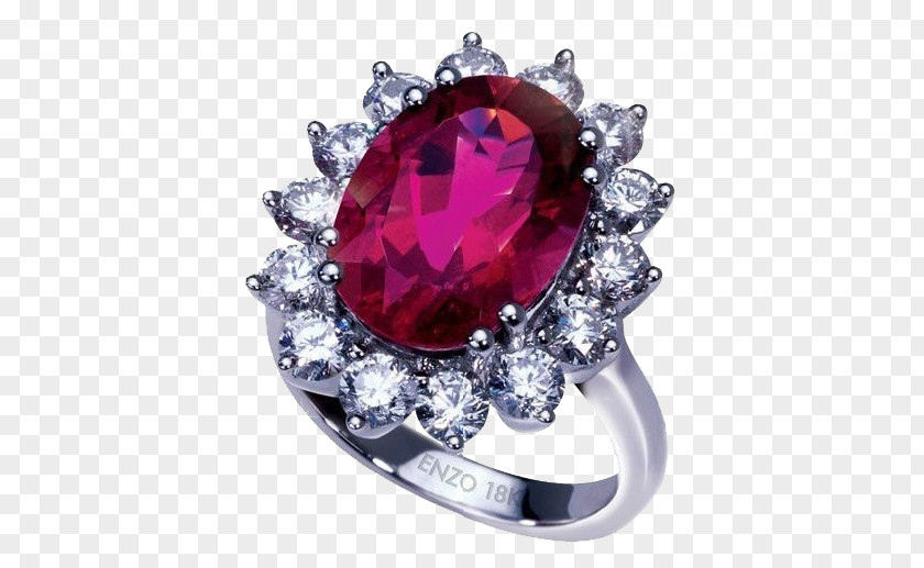 Jewelry Ruby Ring Jewellery Necklace Tourmaline PNG