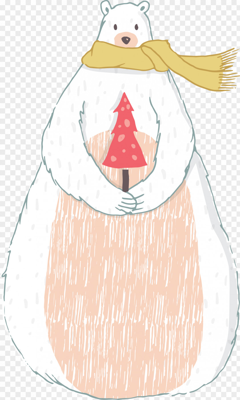 Snowman Christmas Illustration PNG