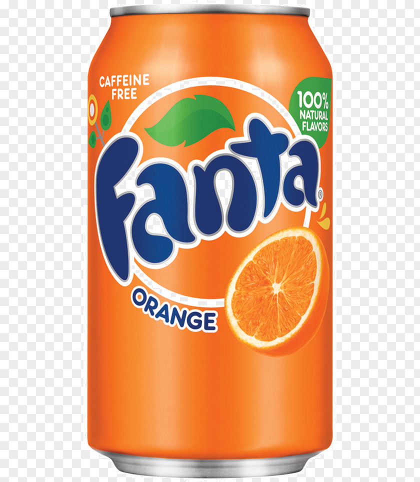 Coca Cola Fanta Fizzy Drinks Coca-Cola Orange Soft Drink Juice PNG