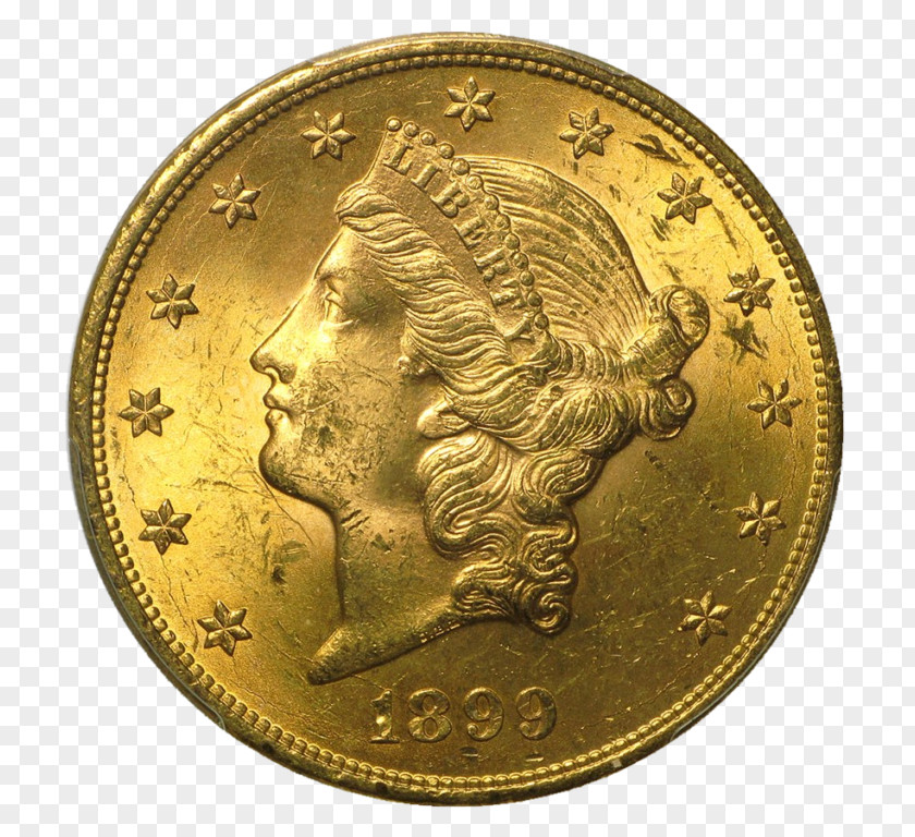 Coin Gold Double Eagle PNG