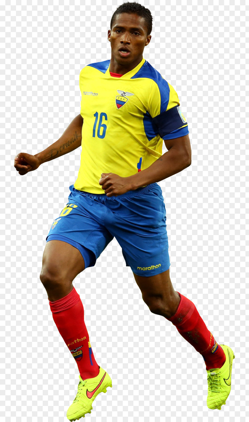 Football Antonio Valencia Ecuador National Team Player PNG