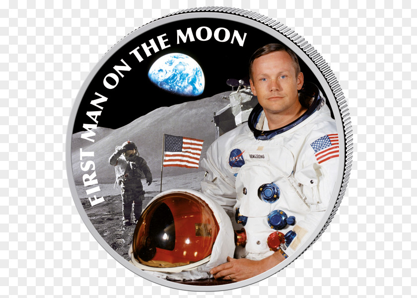 Neil Armstrong Apollo 11 Astronaut Space Race Moon PNG
