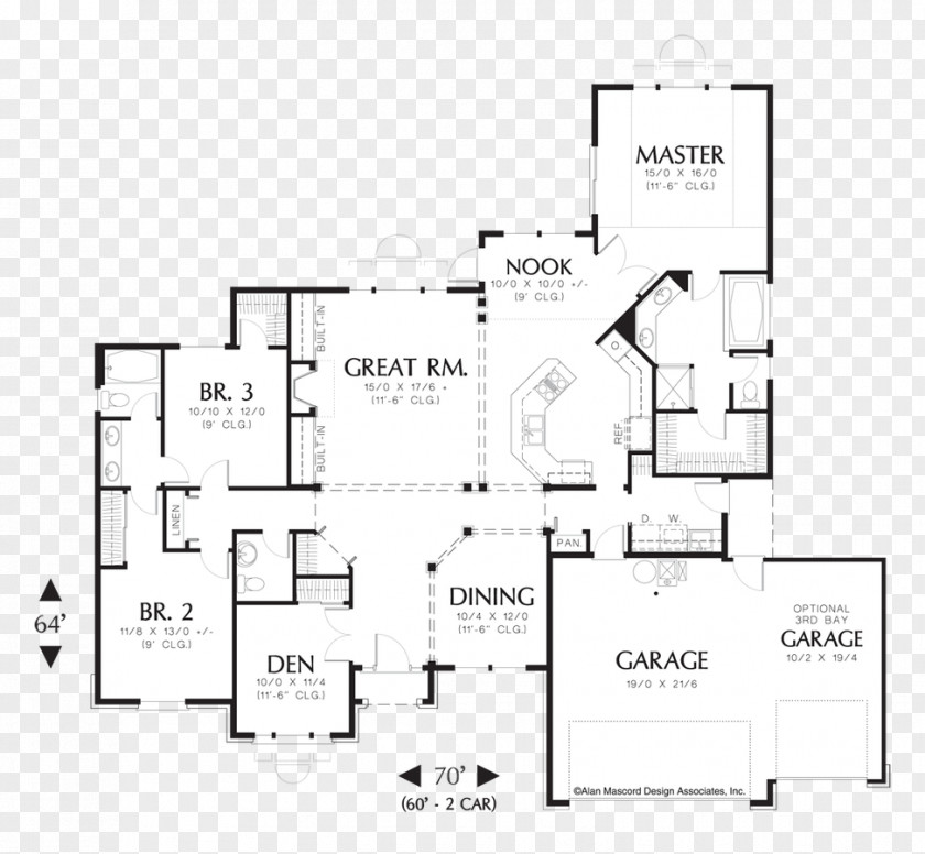 Bedroom Floor Lamp Plan Architectural Christopher Sur House Architecture PNG