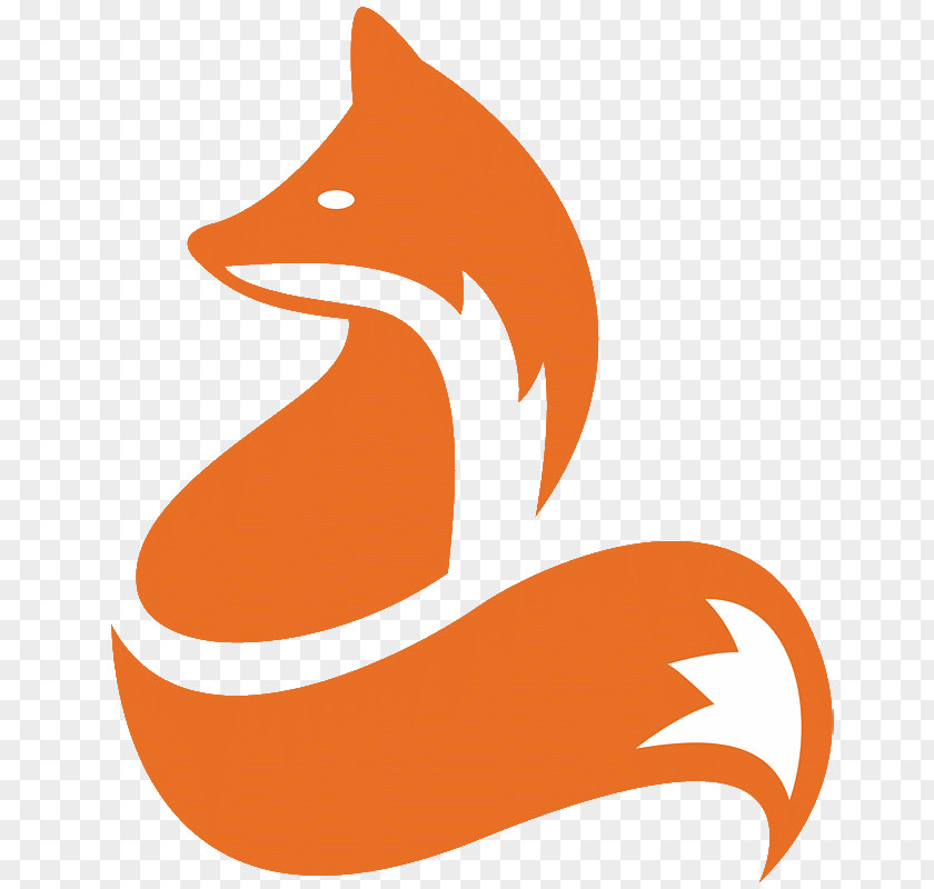 Fox Logo Graphic Design Art PNG