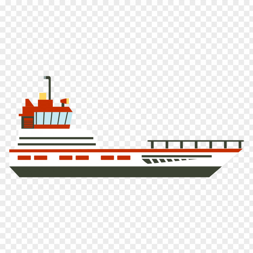 Gray Ship Cargo Intermodal Container PNG