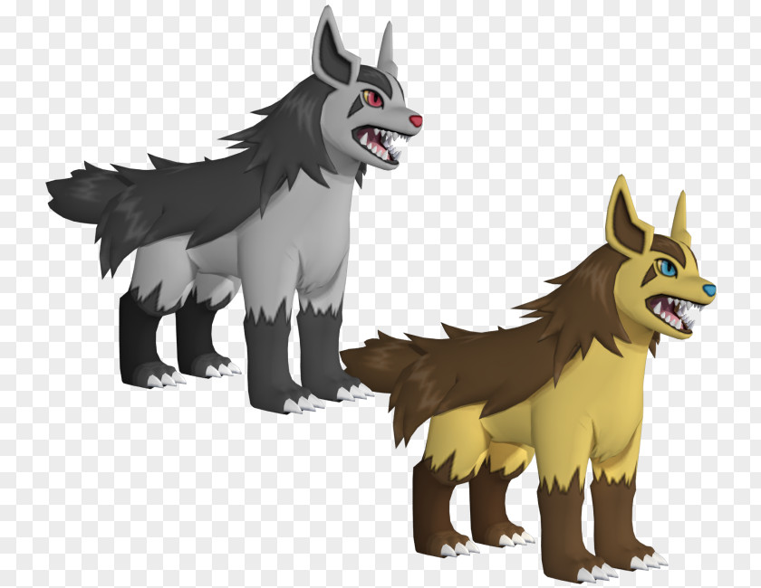 Mightyena Dog Breed 3D Computer Graphics Blender PNG