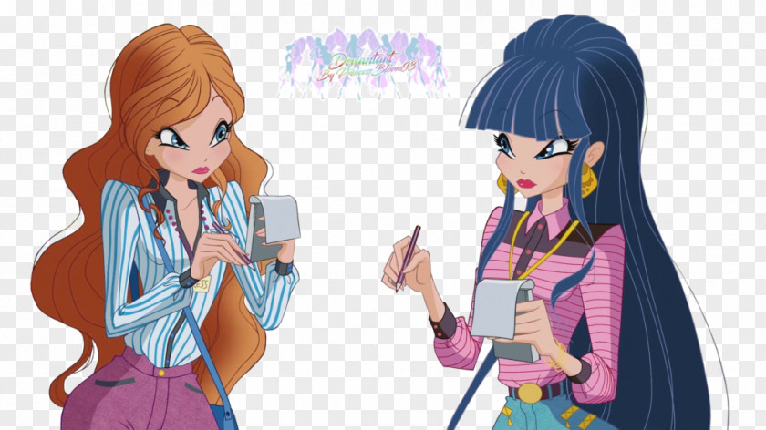 Winx Wow Bloom Musa Stella Roxy Aisha PNG