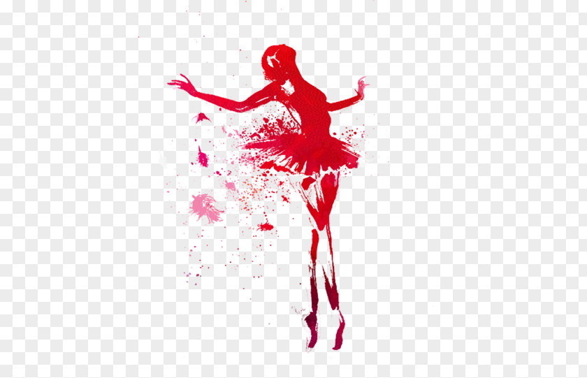 Ballet Silhouette Dancer Painting Drawing PNG