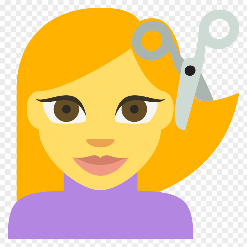 Emoji Emoticon Hairstyle Text Messaging Sticker PNG
