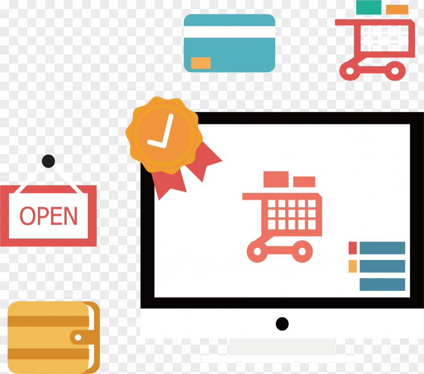 Online Shopping Demo Material E-commerce And Offline PNG