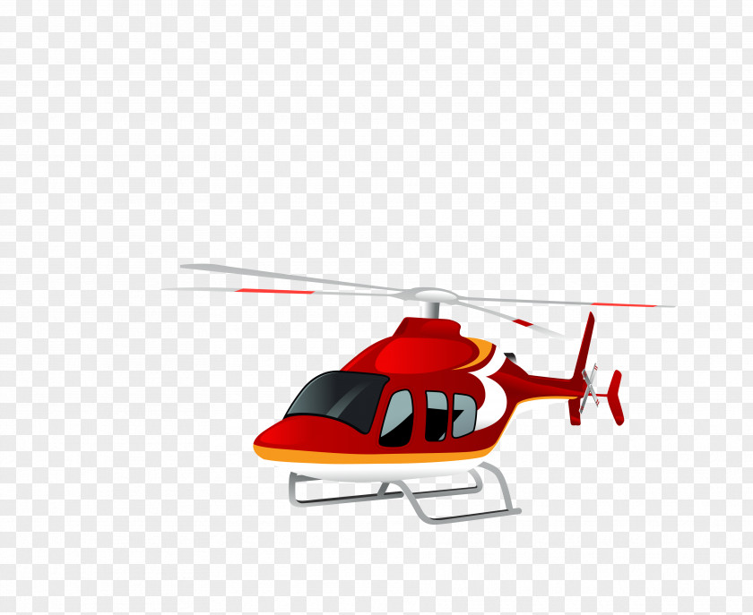 Vector Color Helicopter Blue Sky PNG