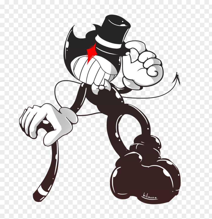 Bendy And The Ink Machine Top Hat Clip Art PNG