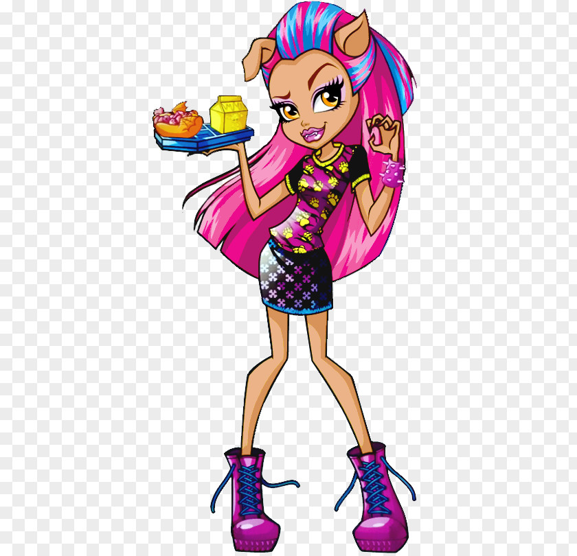 Doll Cleo DeNile Monster High Original Gouls CollectionClawdeen Wolf Frankie Stein PNG