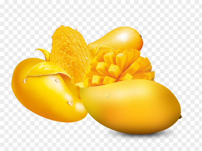 Golden Mango Orange Juice PNG