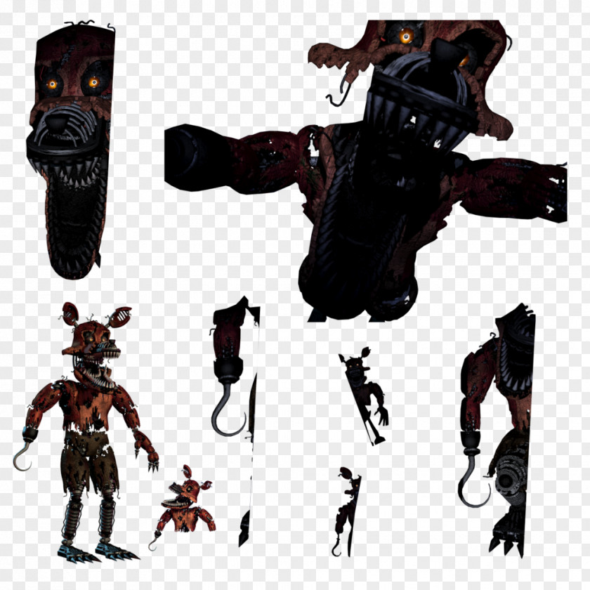 Nightmare Foxy Five Nights At Freddy's 2 3 4 PNG