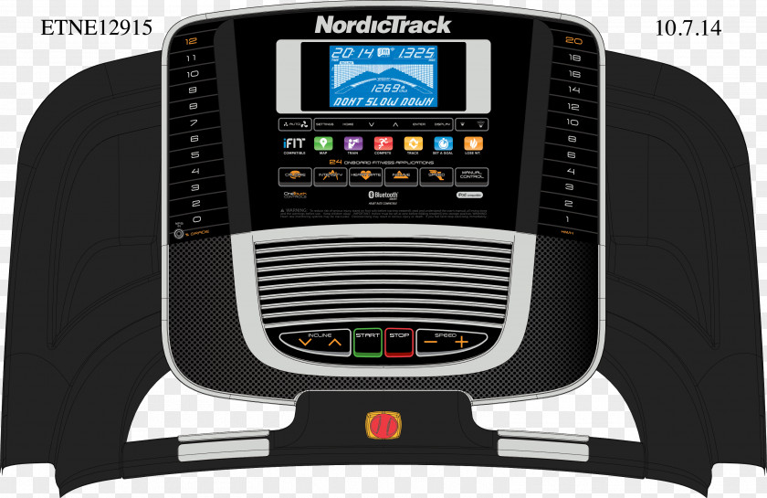 NordicTrack Treadmill T7.0 Commercial 1750 C 1650 PNG