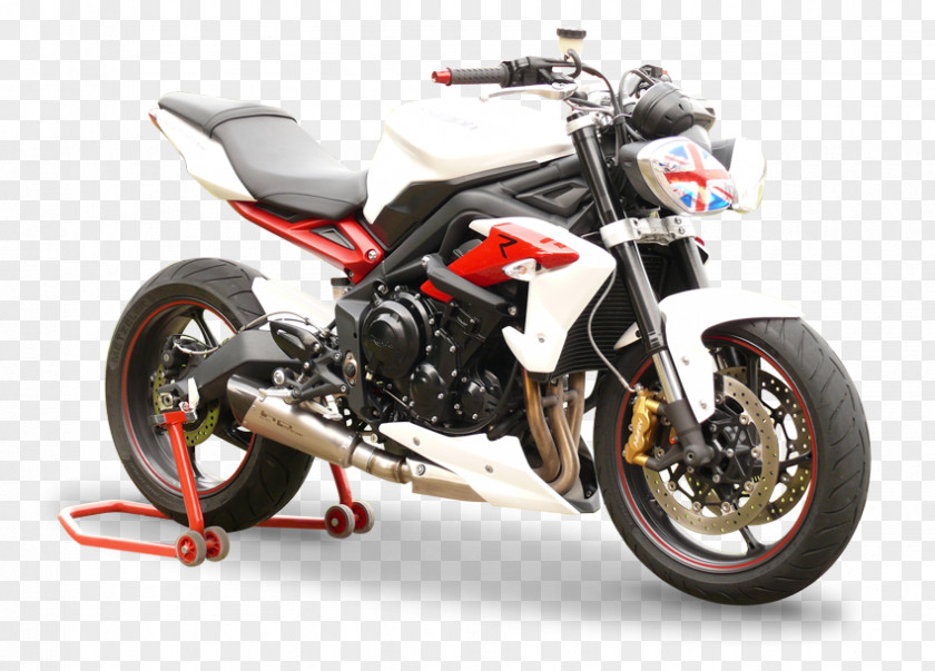 Triumph Street Triple Exhaust System Car Motorcycle Fairing Motorcycles Ltd PNG
