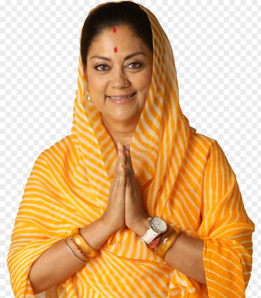 Vasundhara Raje Chief Minister Of Rajasthan PNG