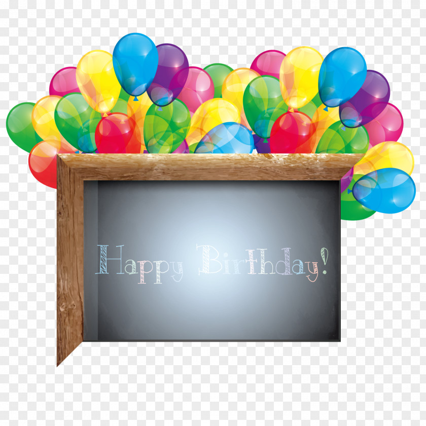 Birthday Party Poster PNG