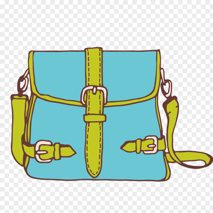 Blue Bag Backpack Euclidean Vector Drawing PNG