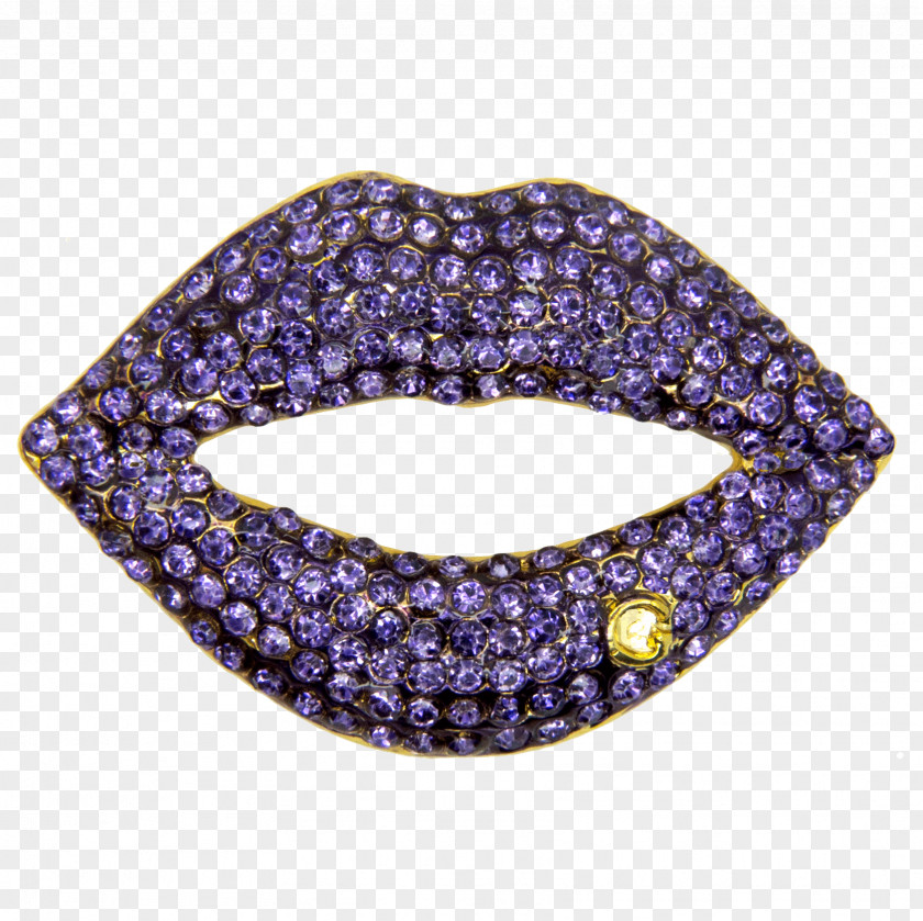 Purple VLVT Amsterdam Amethyst Jewellery Lapel Pin PNG