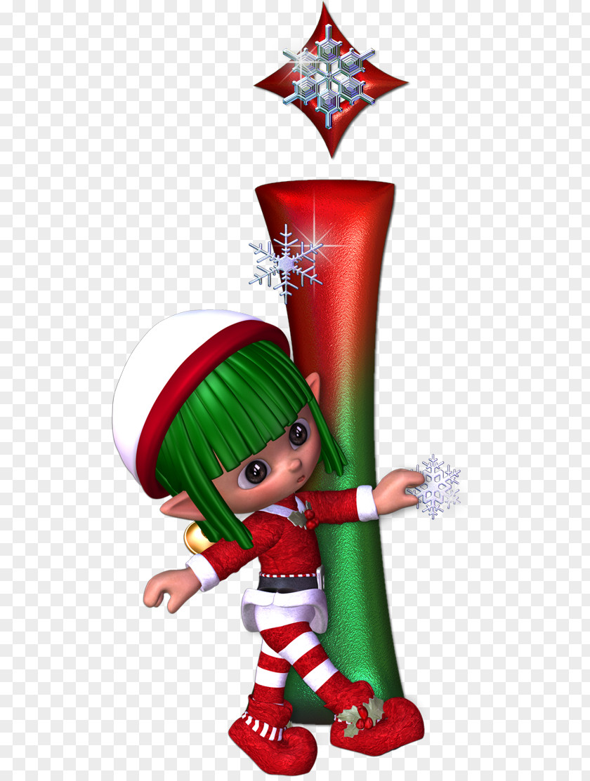 Separadores Christmas Elf Spanish Alphabet Letter Day PNG